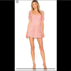 Free People White Lacey Dress